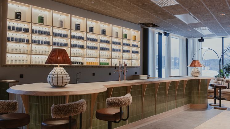 Hernö Gin Bar på Hernö Gin Hotell
