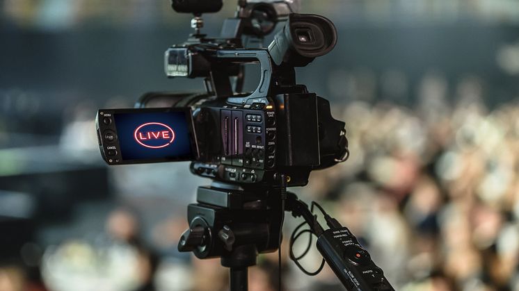 Hybrid events are attended in person and virtually