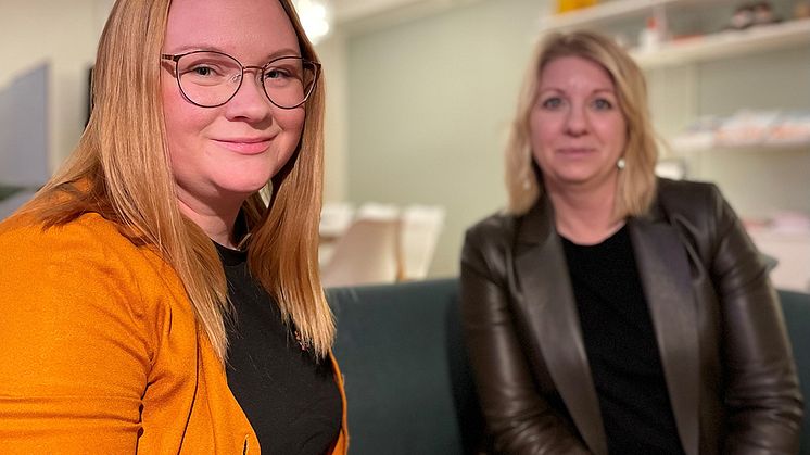 Sanne Renberg Nyström i förgrunden och Erika Mattsson_1200px