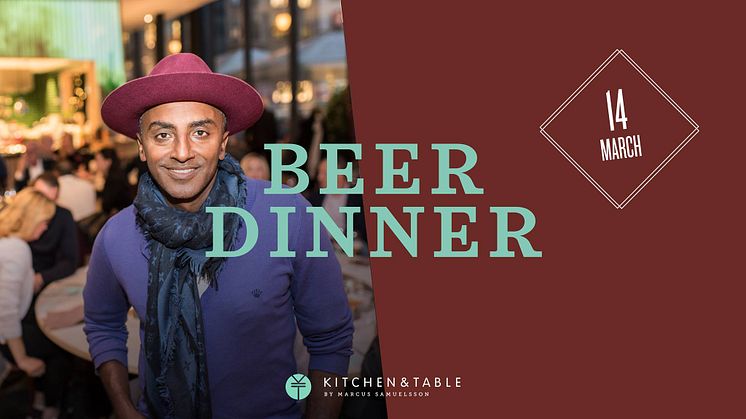 Marcus Samuelsson, Nya Carnegie & Brooklyn Brewery bjuder in!