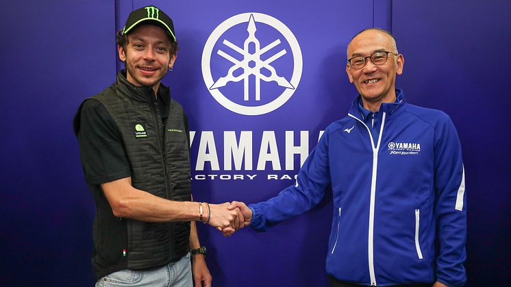 Yamaha Motor Co. Ltd and Valentino Rossi Sign Brand Ambassador Agreement