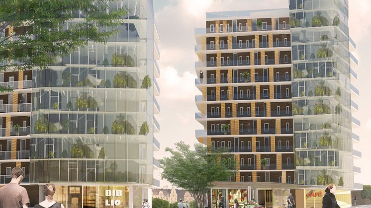 One More Block Arkitektkontor: Equator Stockholm / Mojang (Minecraft)