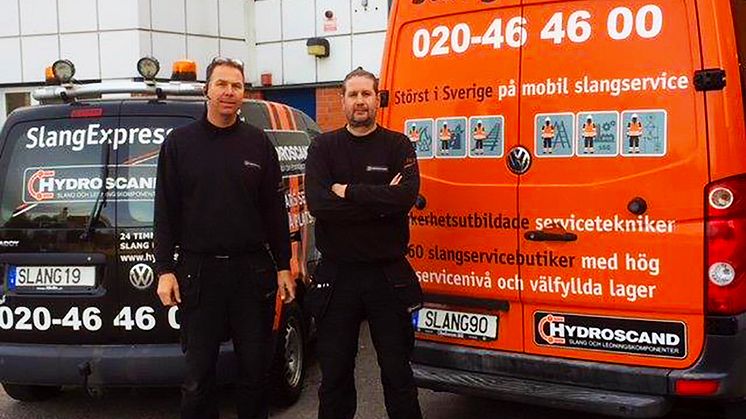 Fr. v. Lars Blixt och  Christer Vidberg. 