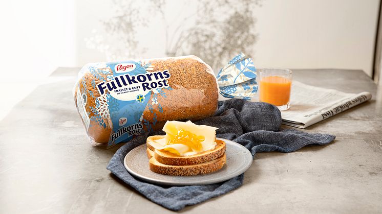 Pågen presenterar Fullkornsrost 