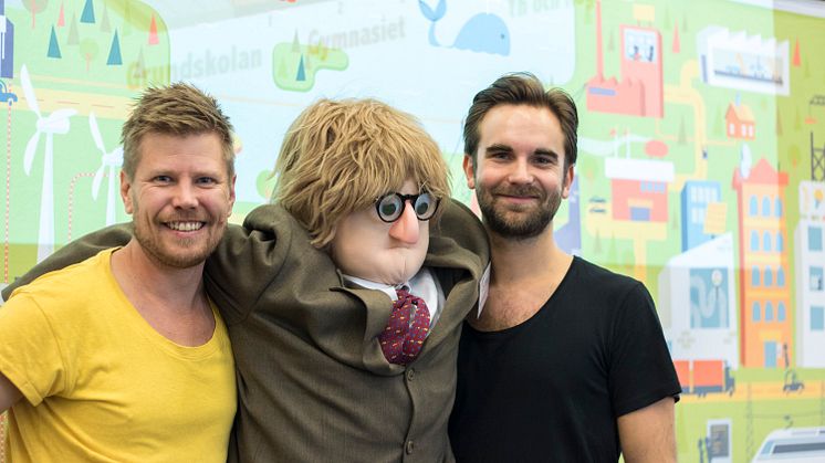 Ted Radgren och Andreas Lepa från ECC