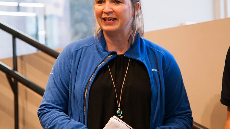 Yngvill Ofstad ønsker velkommen