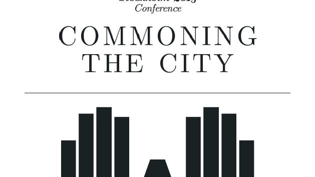 COMMONING THE CITY - konferens 2013