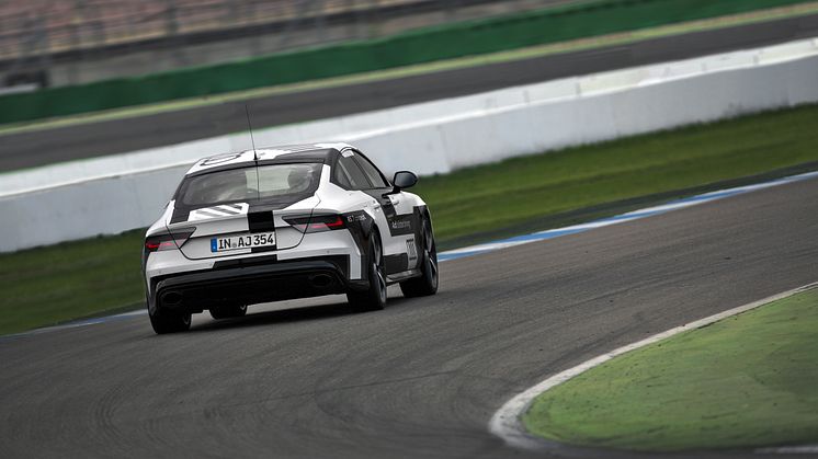 RS7 piloted driving car rear