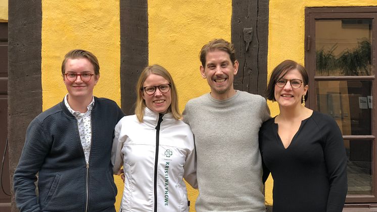 Jonny Cato Hansson (C), Kristina Yngwe (C), Niels Paarup-Petersen (C) och Sofia Nilsson (C)
