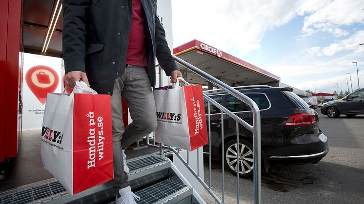 Circle K gör vardagen enklare tillsammans med Willys