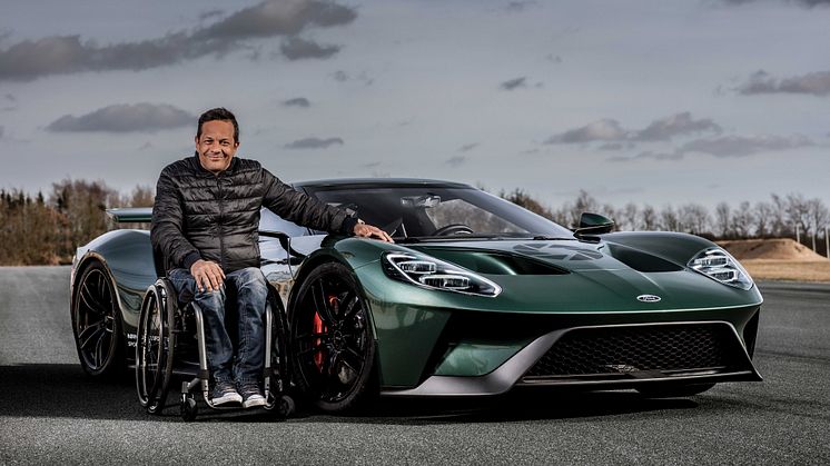 Jason Watt & his Ford GT1