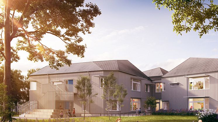 Skiss: Glantz Arkitektstudio