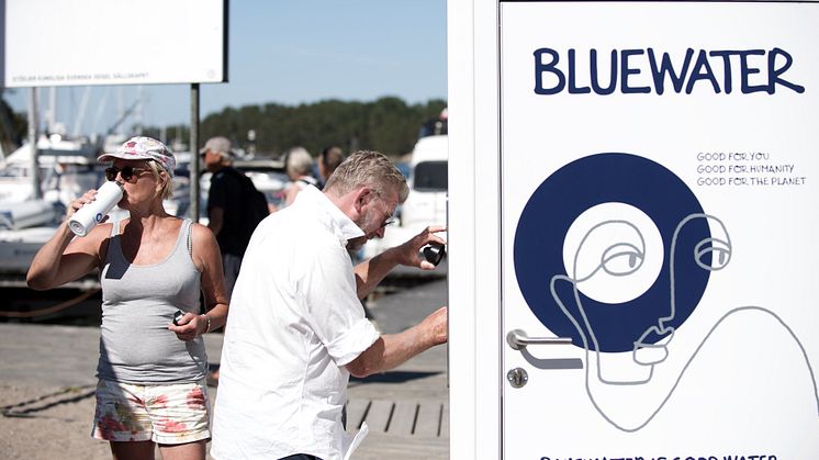 Human ingenuity and technology create a unique water harvesting and delivery system that turns brackish sea water into safe, fresh water on Baltic Sea island Sandhamn