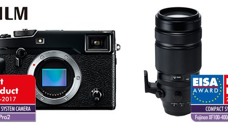 FUJIFILM X-Pro2 och Fujinon XF100-400 belönade med EISA utmärkelser