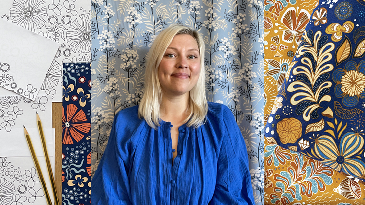 Sanna Jonsson skapar mönster för hela världen