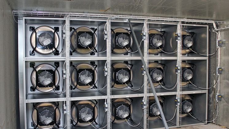 ”Fläktväggen är oerhört smidig, kostnadseffektiv och energieffektiv”