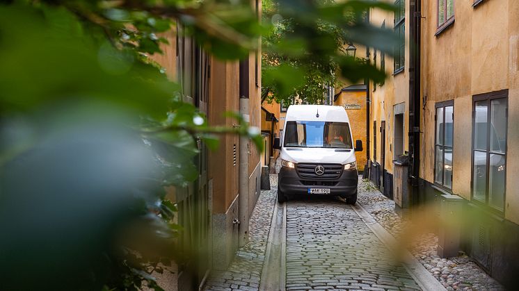 Eldrivna paketbilar