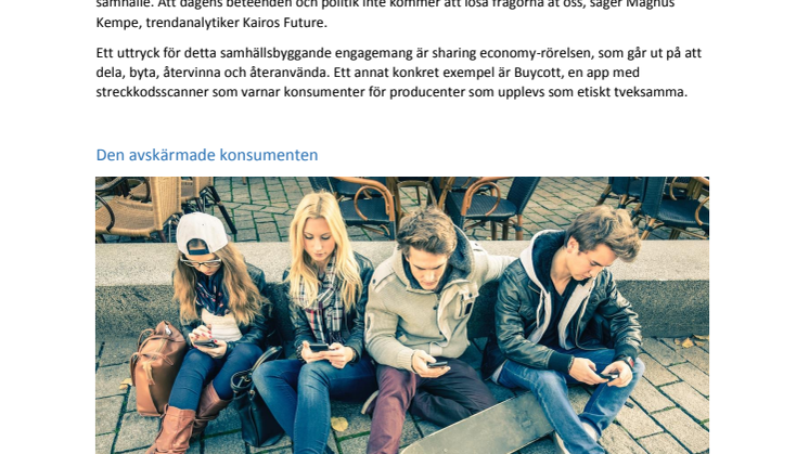 Sju trender ur Ridderheimsrapporten