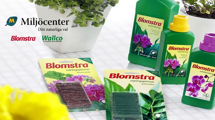 ​Miljöcenter har köpt Blomstra och Wallco!