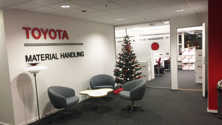 Toyota Material Handling Sweden har flyttat sitt huvudkontor