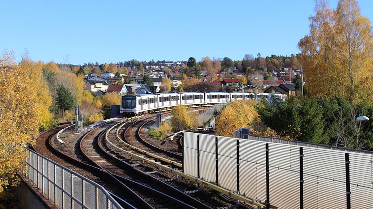 Sporveien T-banen på Hellerud