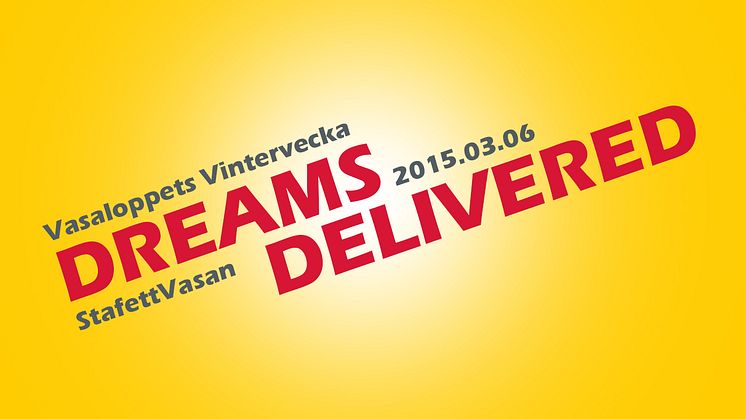 För andra året i rad levererar DHL Freight både Vasaloppet och drömmar