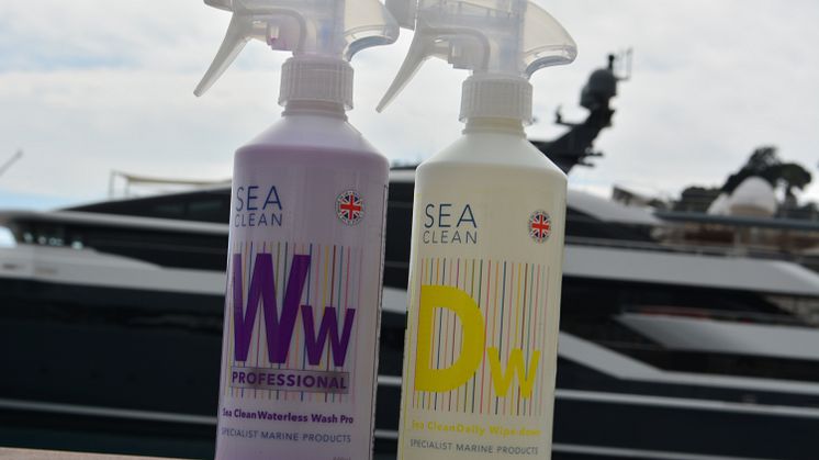 Sea Clean Waterless Wash Pro and Sea Clean Daily Wipedown