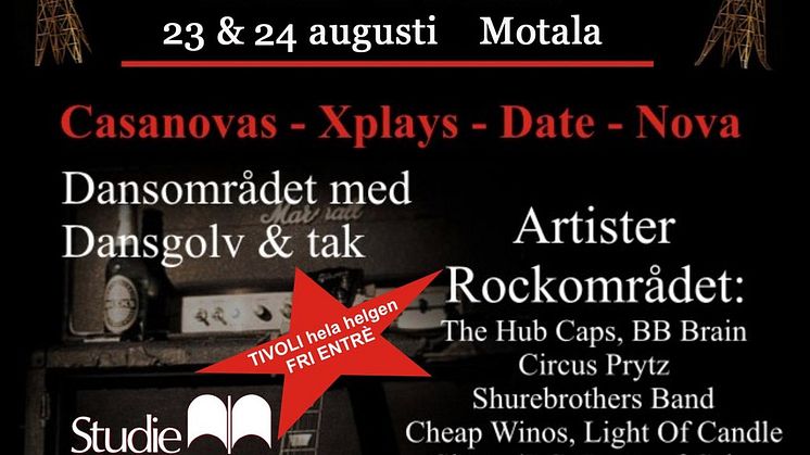 Bondebacka både rockar och dansar