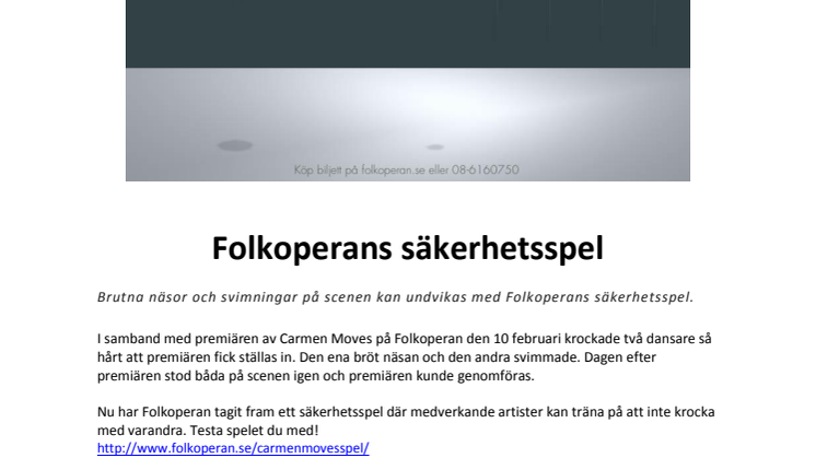 Folkoperans säkerhetsspel 
