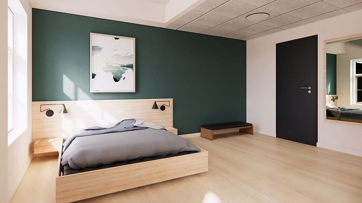 Mitt på Lolland, med närhet till färjelinjerna som trafikerar mellan Danmark och Tyskland, byggs Aiden by Best Western Lolland.