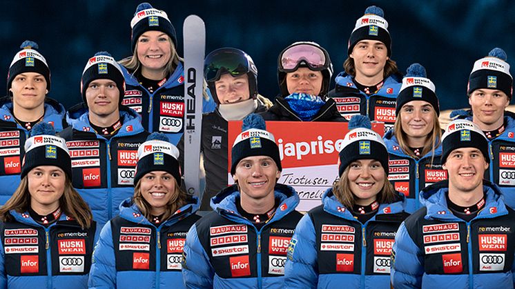 Ski Team Sweden presenterar Team Svenska Spel 2022/2023