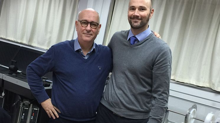 Mr. Leif Kristian Weum (left) and Mr. Terje Dyhre