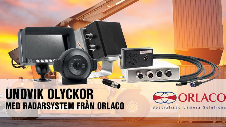 Undvik olyckor med radarsystem från Orlaco