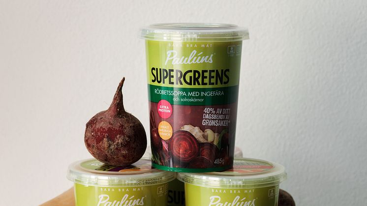 Paulúns Supergreens – färgstarka soppor laddade med supergrönsaker