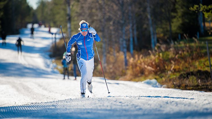 Trysil åpner 6,5 km med langrennsløyper 26. oktober. Foto: Hans Martin Nysæter