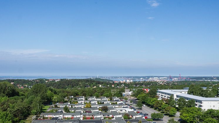 Utsikt från Elins gård