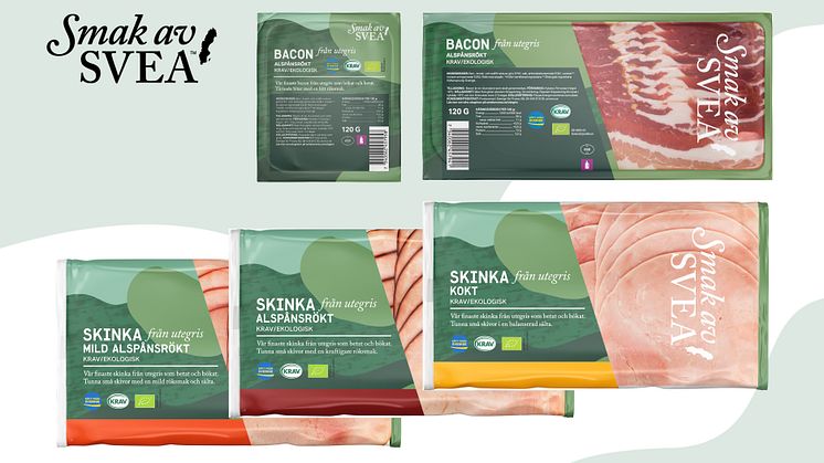 Smak av Sveas nya produkter missar man inte i butikshyllan. Foto: Protos