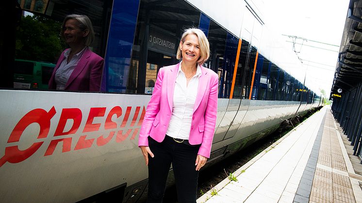 Valduell i dag om kollektivtrafik med Pia Kinhult och Henrik Fritzon