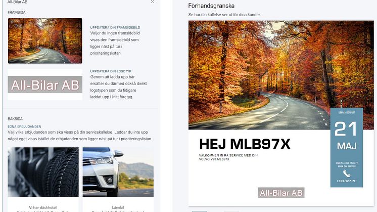 Nu kan du enkelt ladda upp en egen bild för servicekallelsen i Midman. Plus en hel del annat.