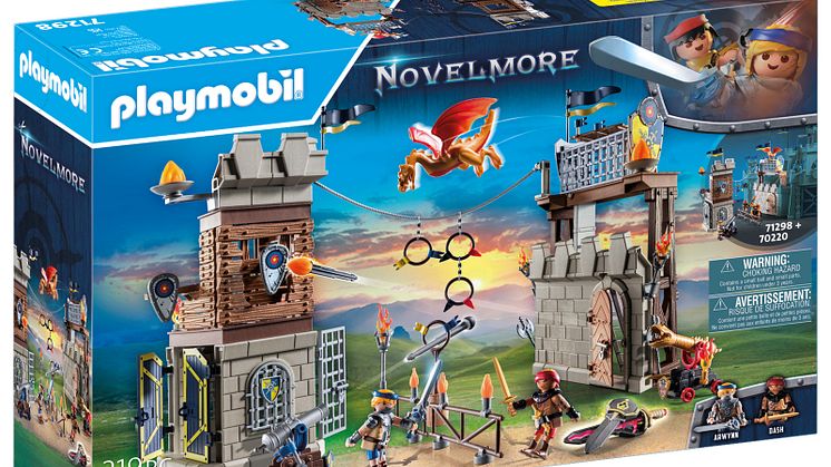 Novelmore vs. Burnham Raiders - Turnierarena (71298) von PLAYMOBIL