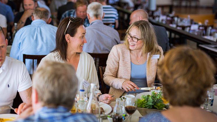 Hyggelige samtaler på LOS Energidag