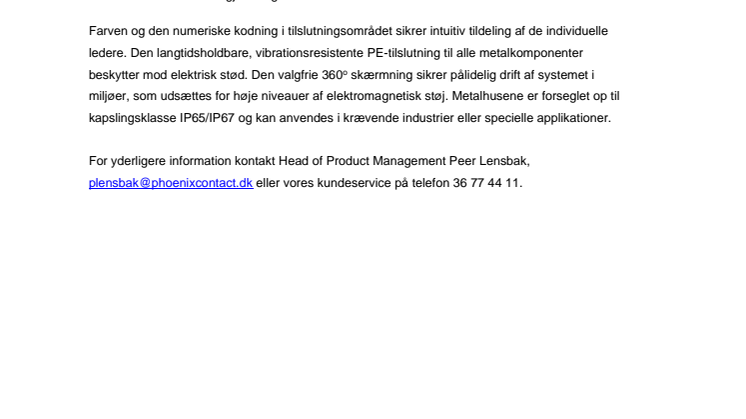 Fortrådning af M12 effektstik uden værktøj