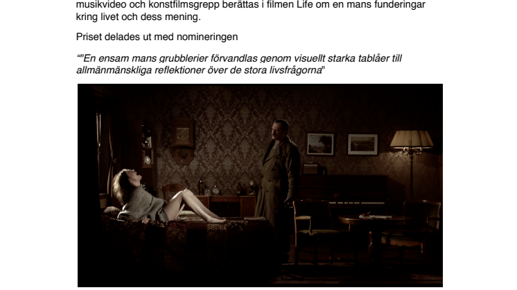 Ung film från Lidingö vinner Filmgala Norr