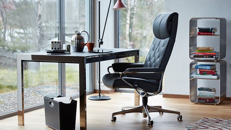 Stressless_Metro_høy_office_Paloma_met_grey