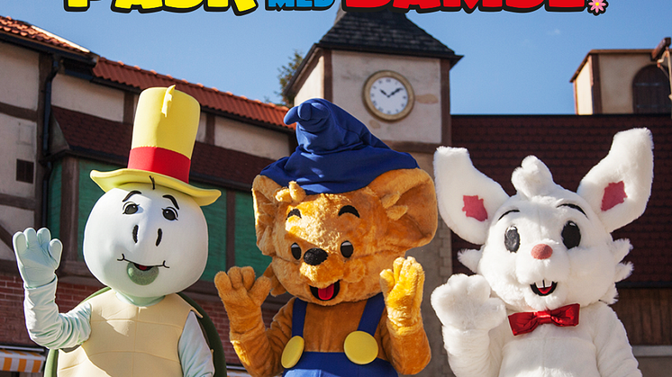 Påskfirande med Bamse inleder Kolmårdens säsong den 2 april