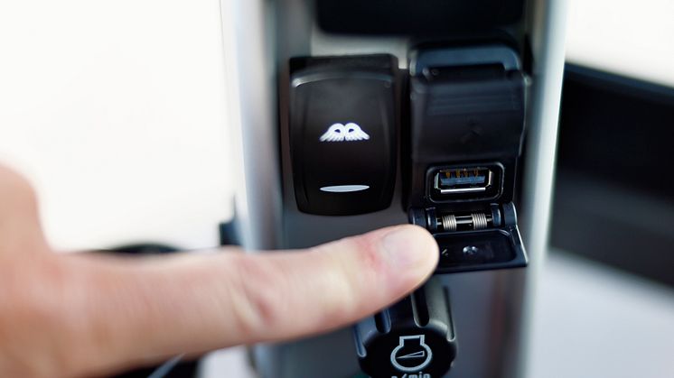 USB-laddare - Volvo L90H Winter Edition