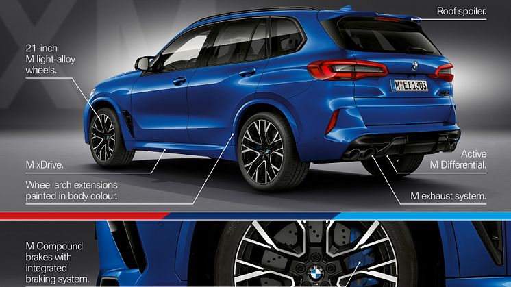 Nya BMW X5 M och BMW X5 M Competition  