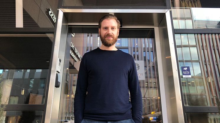 Stockholmaren Daniel Pettersson hugger sitt första direktörsjobb