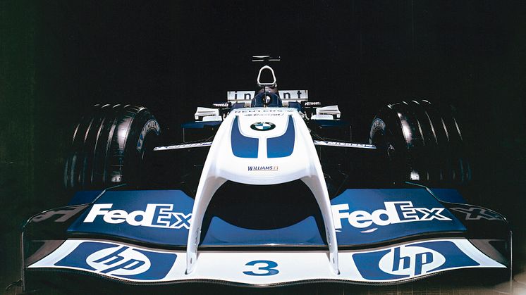 V10-eran i Formel 1 är en av de mest saknade hos fansen Till Custom Motor Show kommer en representant i form av Williams F1 BMW FW26