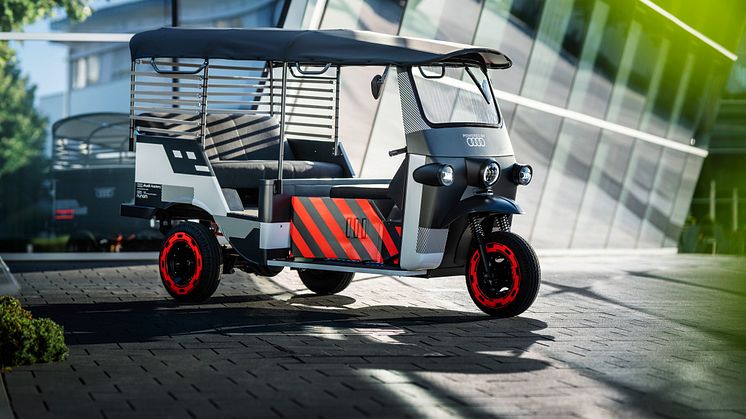 Rickshaws kører på second life elbilsbatterier